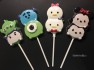 544sp Tsum Tsum Chocolate Candy Lollipop Mold 544sp Tsum Tsum Chocolate Candy Lollipop Mold
